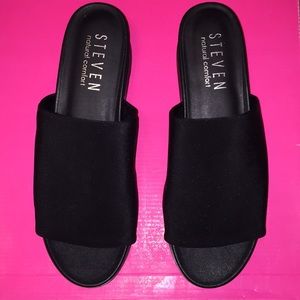 STEVE MADDEN ♠️NATURAL COMFORT SLIDE/SANDALS 7.5M